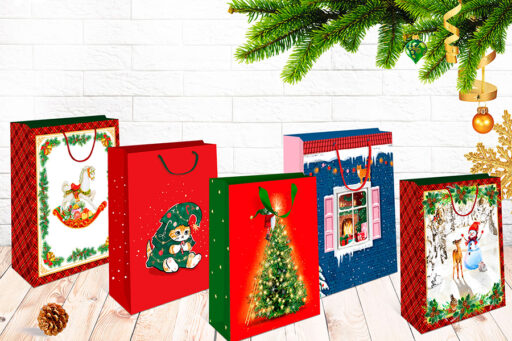 Новогодняя коллекция подарочных пакетов. Исполняем мечты красиво!