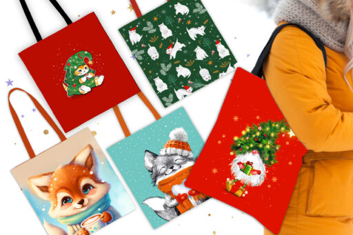 Новогодние шопперы — носите праздничное настроение с собой!